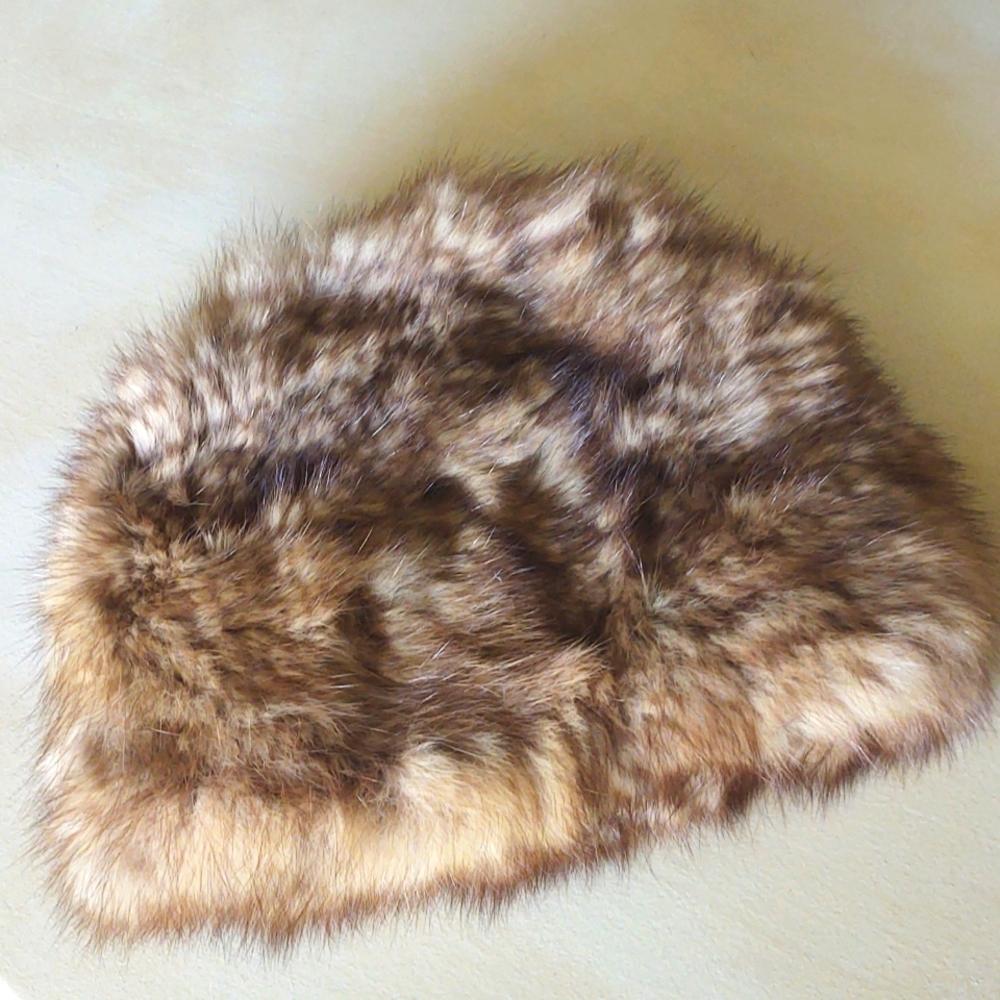 J. Mendel Natural Rabbit Fur Hat